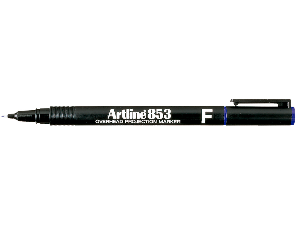 ROTULADOR ARTLINE RETROPROYECCION PUNTA FIBRA PERMANENTE EK-853 AZUL -PUNTA REDONDA 0.5 MM