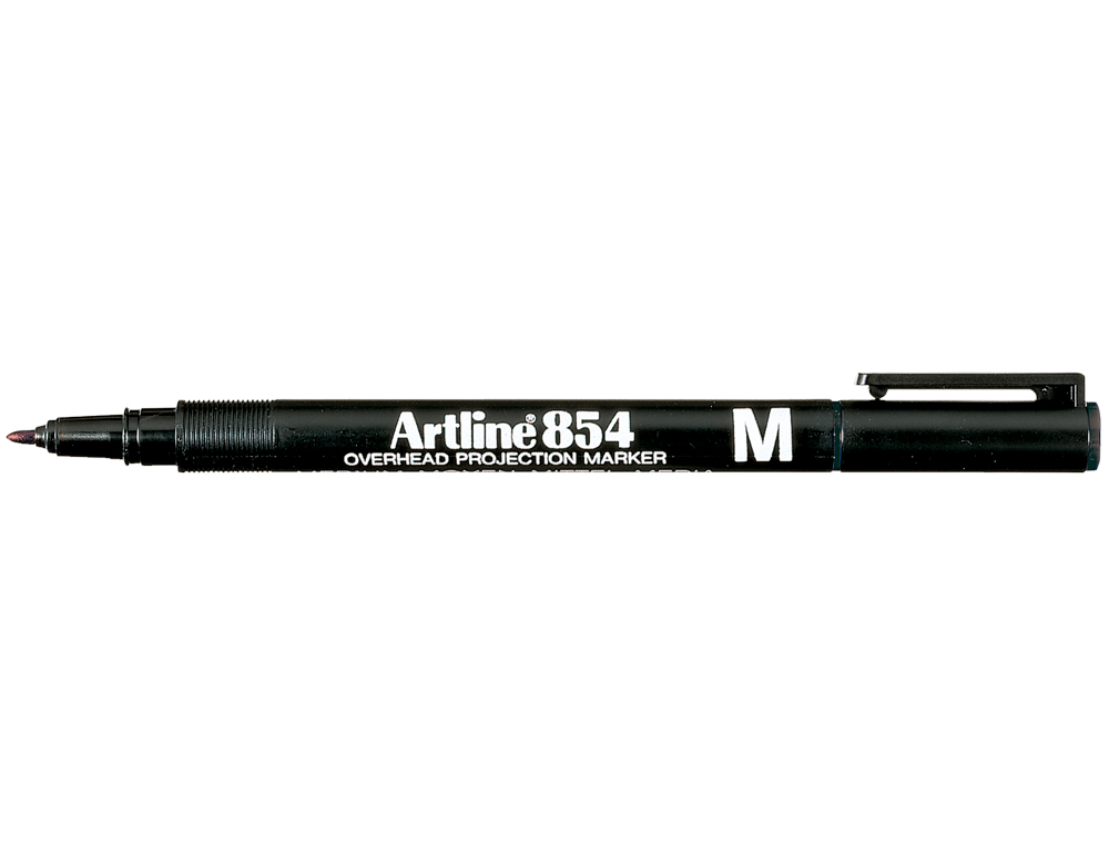 ROTULADOR ARTLINE RETROPROYECCION PUNTA FIBRA PERMANENTE EK-854 ROJO -PUNTA REDONDA 1 MM