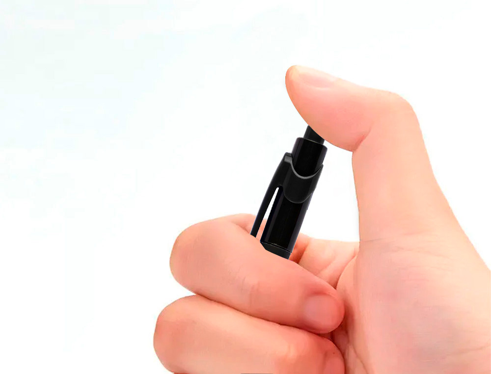 BOLIGRAFO Q-CONNECT RETRACTIL CON GRIP 0,7 MM COLOR NEGRO