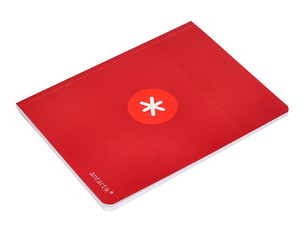 LIBRETA LIDERPAPEL ANTARTIK A5+ PLUS COSIDA 48 HOJAS 90G/M2 LISO SIN MARGEN 6 COLORES SURTIDOS