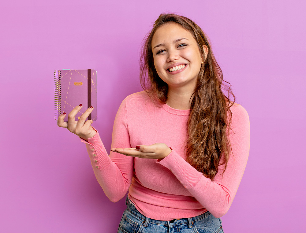 AGENDA ESCOLAR LIDERPAPEL CURSO 23-24 COLLEGE CLASSIC LINES MINI BILINGUE DIA PAGINA CARTON FORRADO ESPIRAL