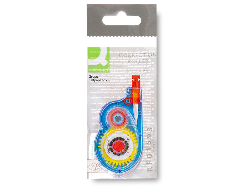 CORRECTOR Q-CONNECT CINTA BLANCO 5 MM X 8 M