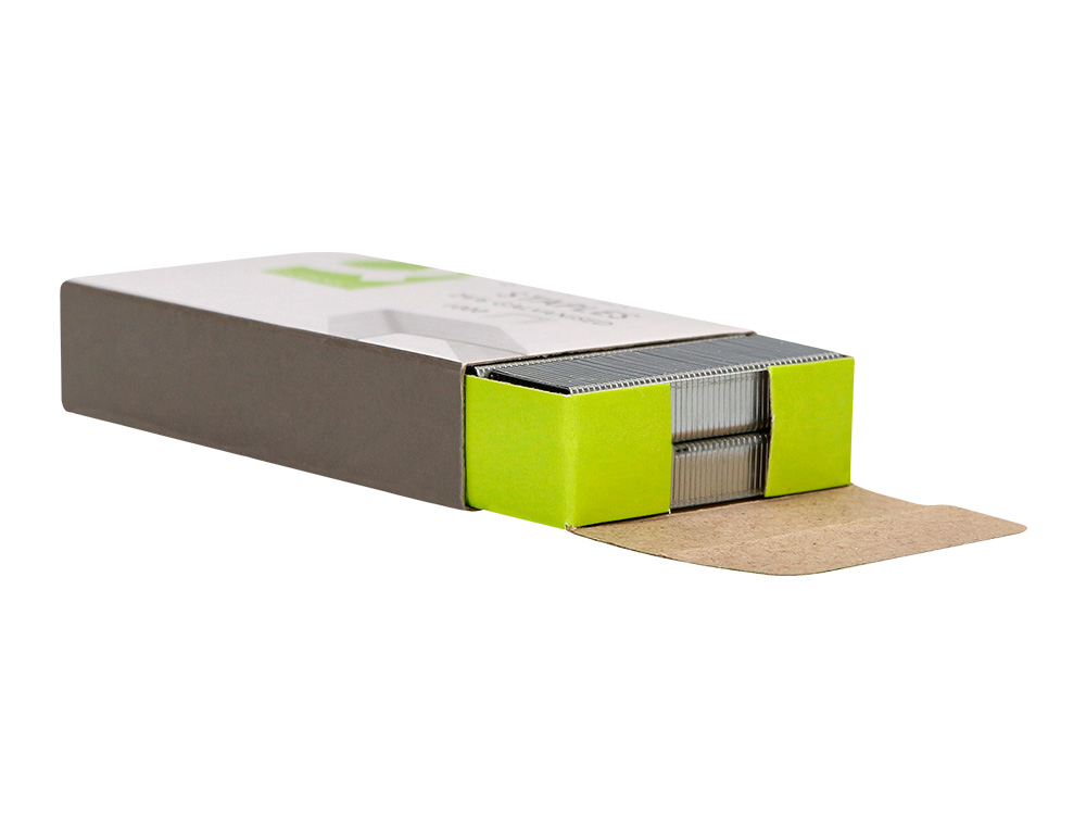 GRAPAS Q-CONNECT N 22/6 24/6 GALVANIZADAS CAJA DE 1000 UNIDADES
