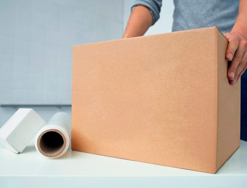 CAJA PARA EMBALAR Q-CONNECT AMERICANA MEDIDAS 400X290X220 MM ESPESOR CARTON 5 MM